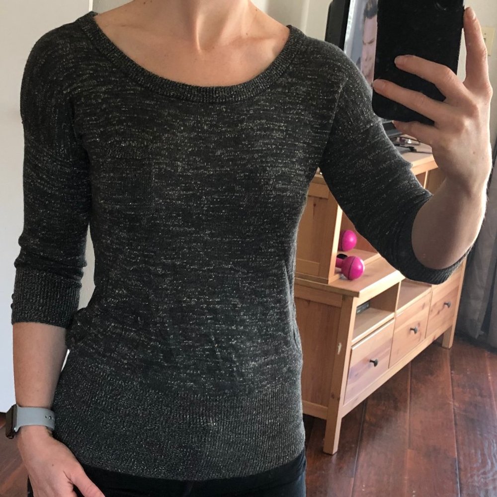 Fall 3/4 sleeve sweater